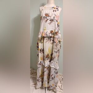 Free people Anita Printed Maxi Dress